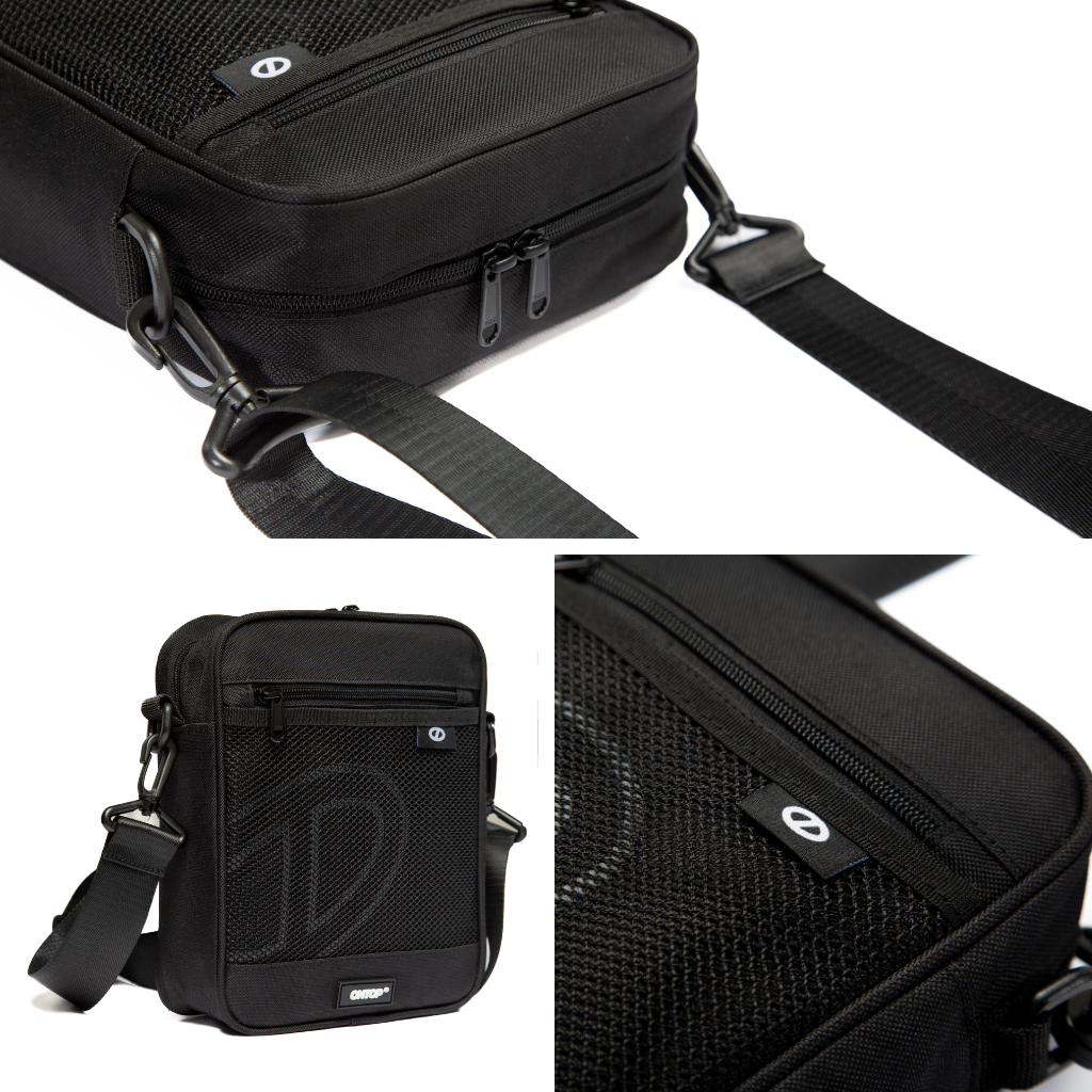 Mesh Pocket Unisex Trendy Crossbody Bag 1