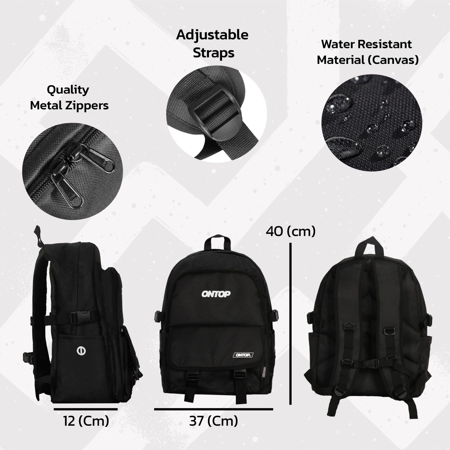 Ulti Backpack 14 Inch Canvas 2
