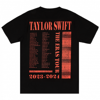 Alternative view of Taylor Swift Eras Tour Reputation Live Photo Oversized T-Shirt