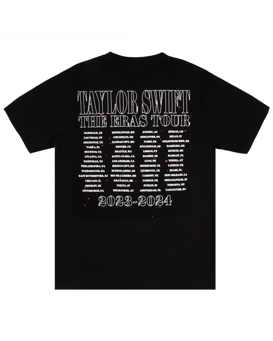 Taylor Swift Eras Tour 1989 Taylor's Version Live Photo Oversized T-Shirt 2 Taylor Swift Eras Tour 1989 Taylor's Version Live Photo Oversized T-Shirt - Image 2