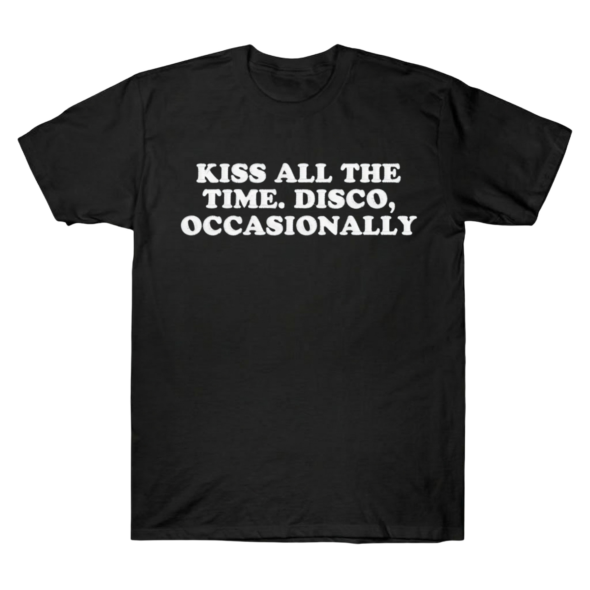 Harry Styles Kiss All The Time T-Shirt For Sale 1 Harry Styles Kiss All The Time Aesthetic Tee - Vinyl Disco Circle Shirt