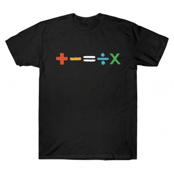 Ed Sheeran Mathematics Tour Era Symbols Tee