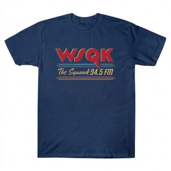 Stranger Things WSQK The Squawk Radio Tee