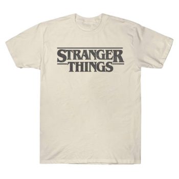 Stranger Things Classic Logo Two-Sided Tee