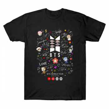 BTS World Tour Doodle Arirang Graphic Tee