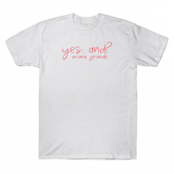 Ariana Grande Yes And Collection Graphic Tee