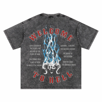 Jamie Campbell Bower Dark Fantasy Acid Wash Tee