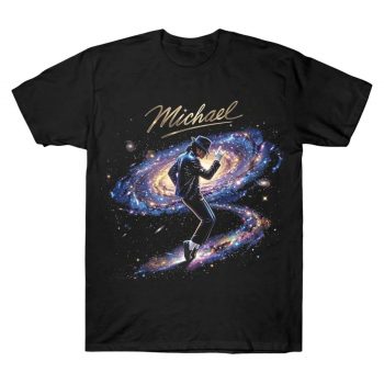 Michael Jackson Galaxy Moonwalk Graphic Tee