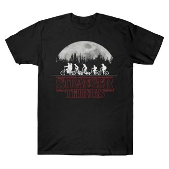 Stranger Things Moon Silhouette Graphic Tee