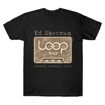 Ed Sheeran Loop Tour North America Vintage Tee