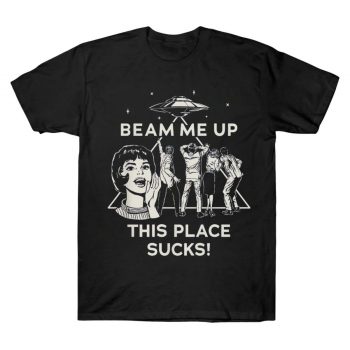 Stranger Things Beam Me Up Graphic Tee