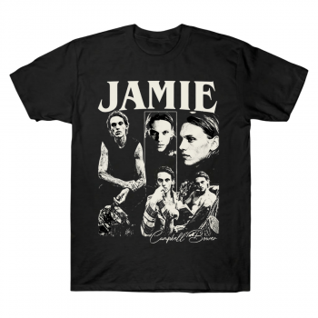 Jamie Campbell Bower 90s Vintage Collage Graphic Tee
