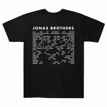 Jonas Brothers Vintage Film Strip Graphic T-Shirt