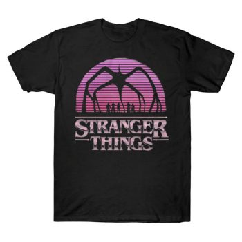 Stranger Things Synthwave Mind Flayer Tee