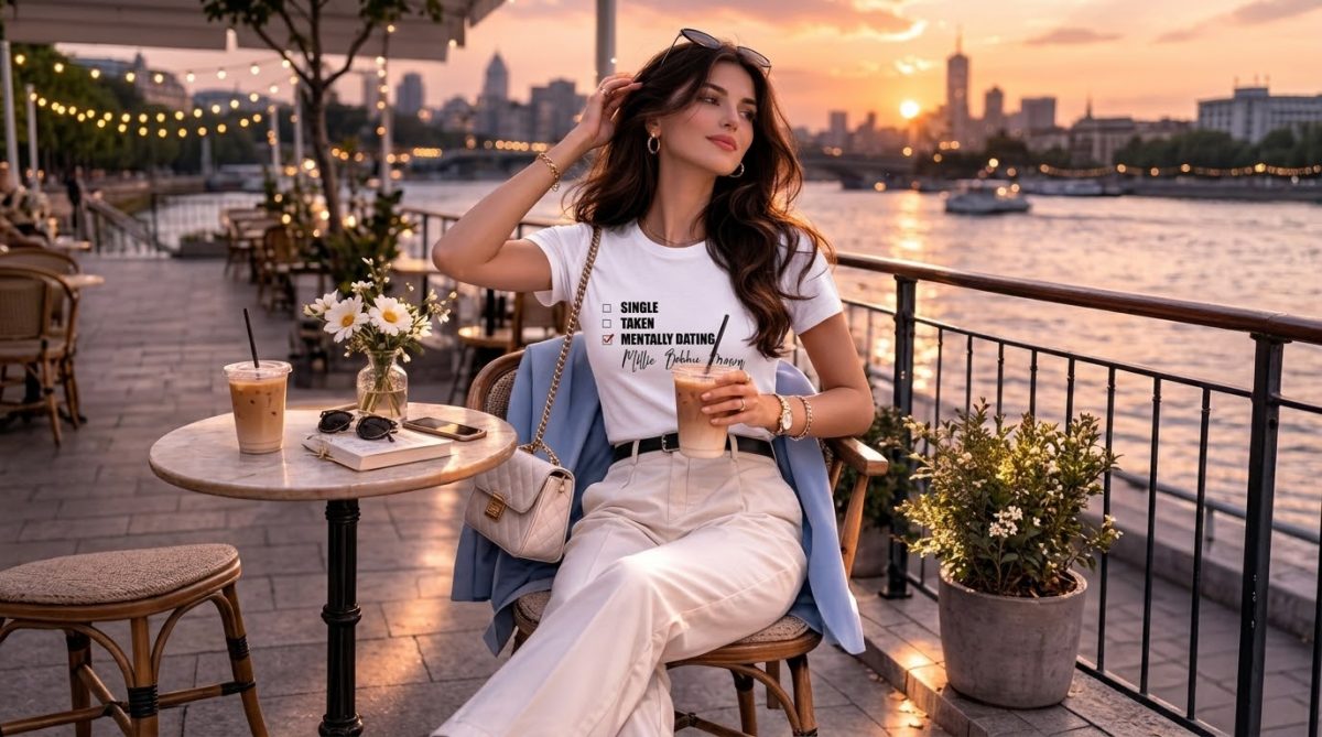 Millie Bobby Brown Mentally Dating Graphic T-Shirt