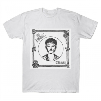 Bruno Mars The Romantic Framed Sketch Tee