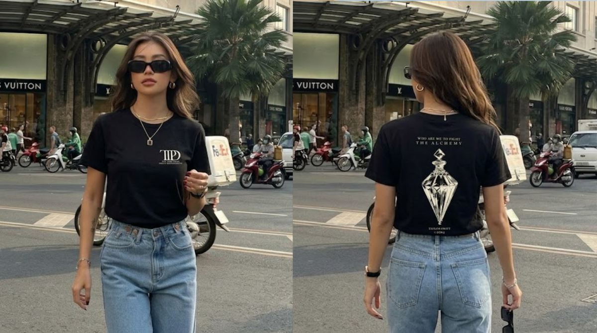 Taylor Swift TTPD Poets Logo T-shirt