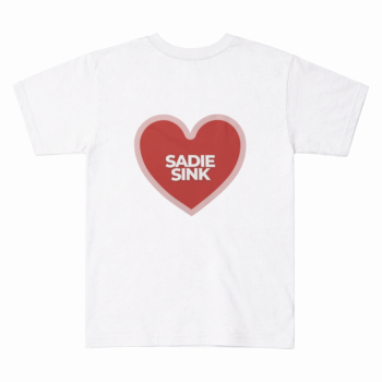 Sadie Sink Red Heart Iconic Star T-shirt