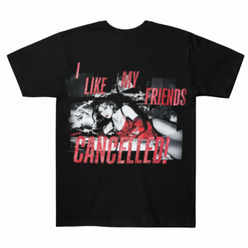 Taylor Swift Showgirl Minimalist Red Tee