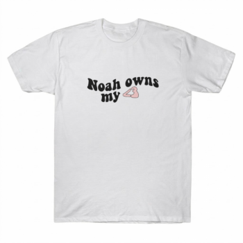 Noah Schnapp Noah Owns My Heart Retro Graphic Tee