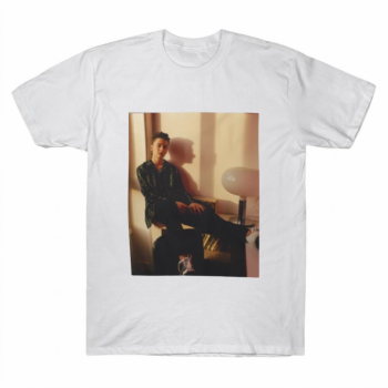 Noah Schnapp Film Aesthetic Candid Portrait Tee