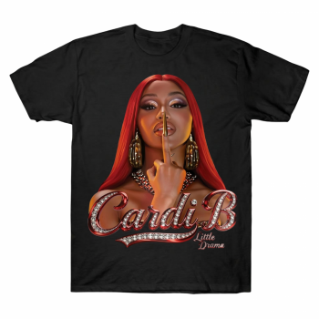 Cardi B Red Hair Little Drama Tee