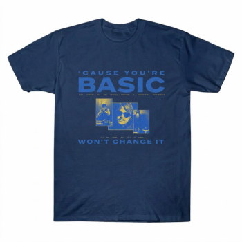 DJO Joe Keery Basic Quote Blue Fresh Piece Tee
