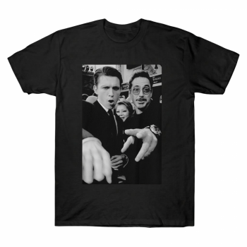 Tom Holland RDJ BW Iconic Star Style Tee