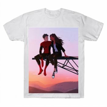 Tom Holland Spiderman MJ Sunset Iconic T-shirt