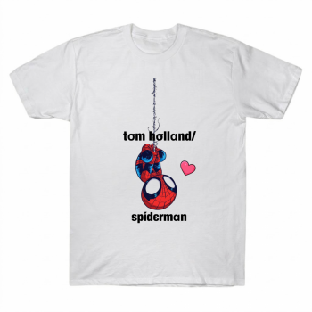Tom Holland Spiderman Cute Heart T-shirt