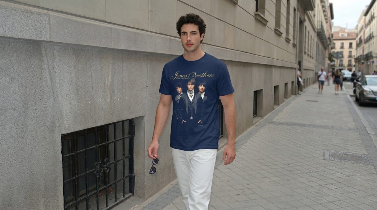 Jonas Brothers Vintage 2007 Tour Iconic Star Tee 4 Jonas Brothers Vintage 2007 Tour Iconic Star Tee