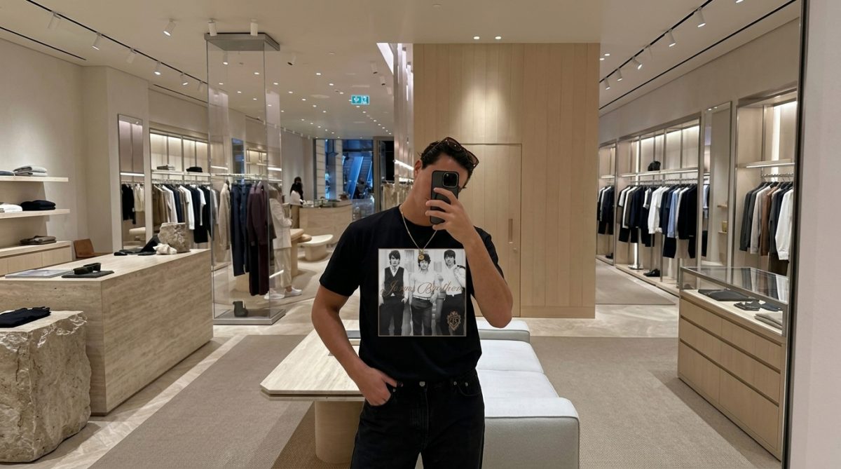 Jonas Brothers Classic Star Era Retro Graphic Tee