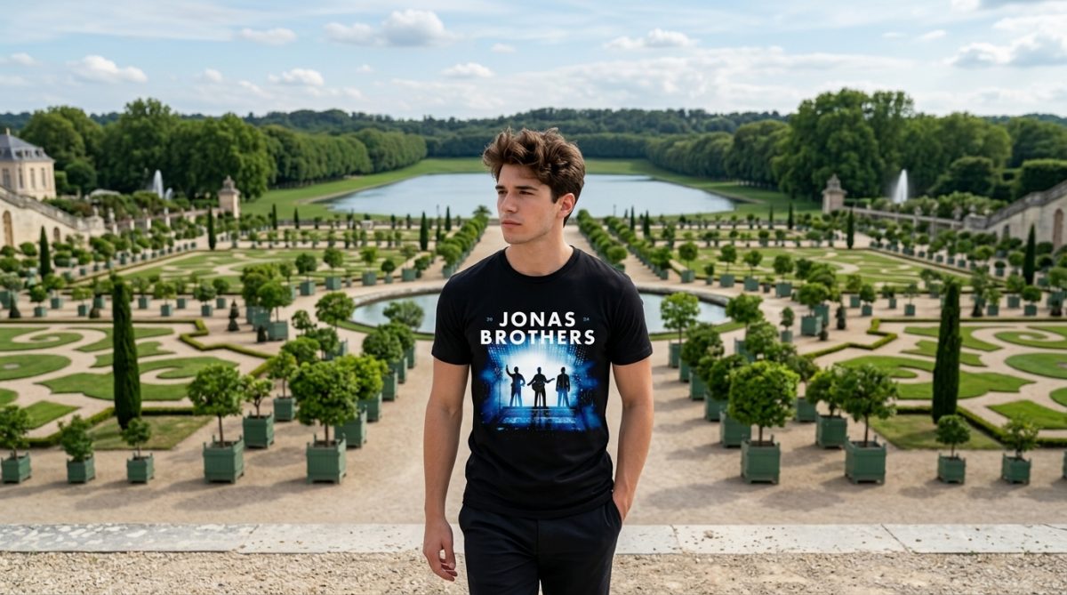 Jonas Brothers 2024 Tour Silhouette Iconic Vibe Tee 4 Jonas Brothers 2024 Tour Silhouette Iconic Vibe Tee
