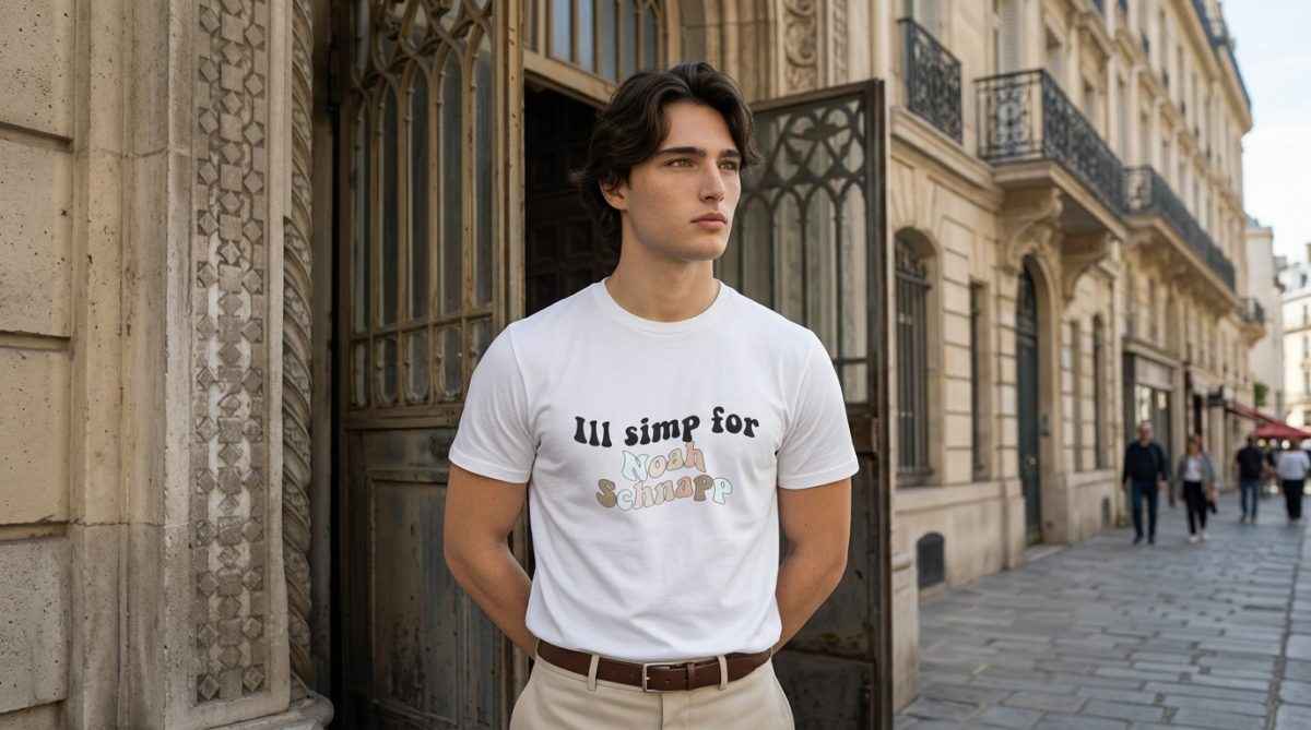 Noah Schnapp I'll Simp For Retro Groovy Graphic Tee 4 Noah Schnapp I'll Simp For Retro Groovy Graphic Tee