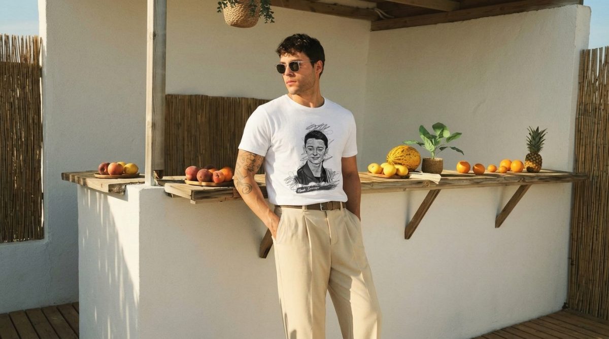 Noah Schnapp Artistic Sketch Portrait Graphic Tee 4 Noah Schnapp Artistic Sketch Portrait Graphic Tee