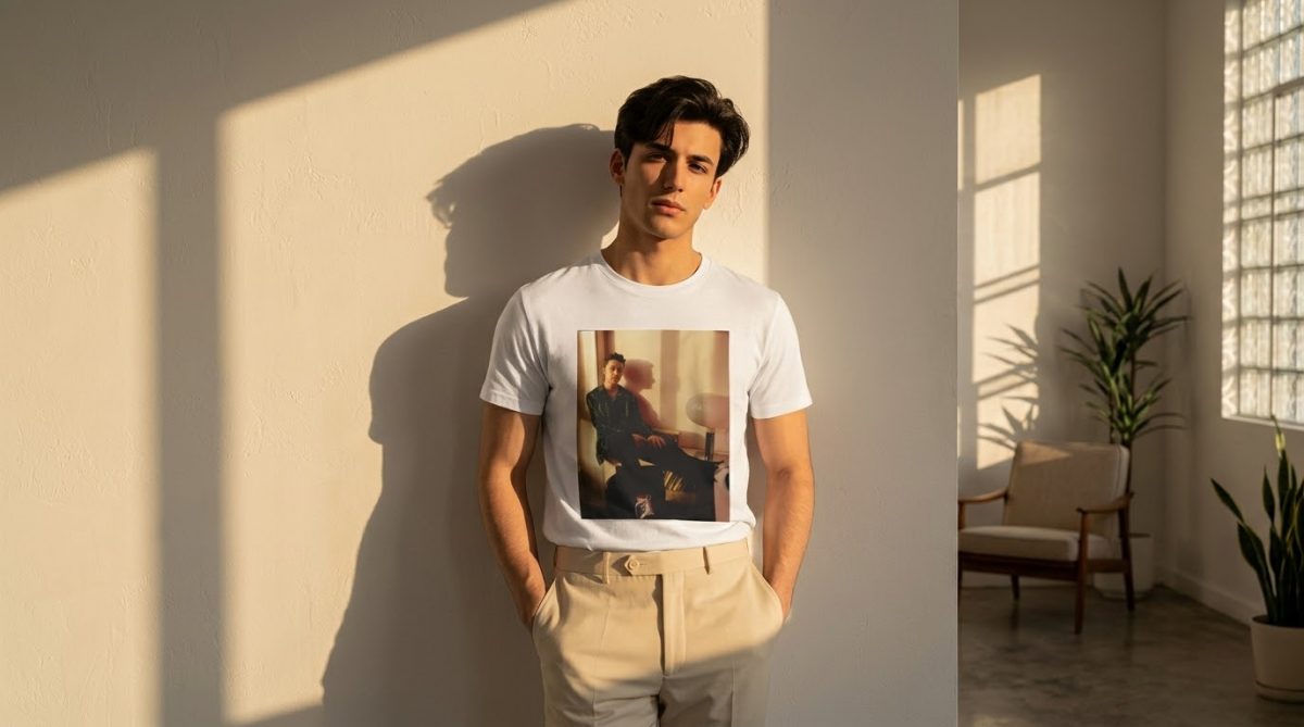 Noah Schnapp Film Aesthetic Candid Portrait Tee 4 Noah Schnapp Film Aesthetic Candid Portrait Tee