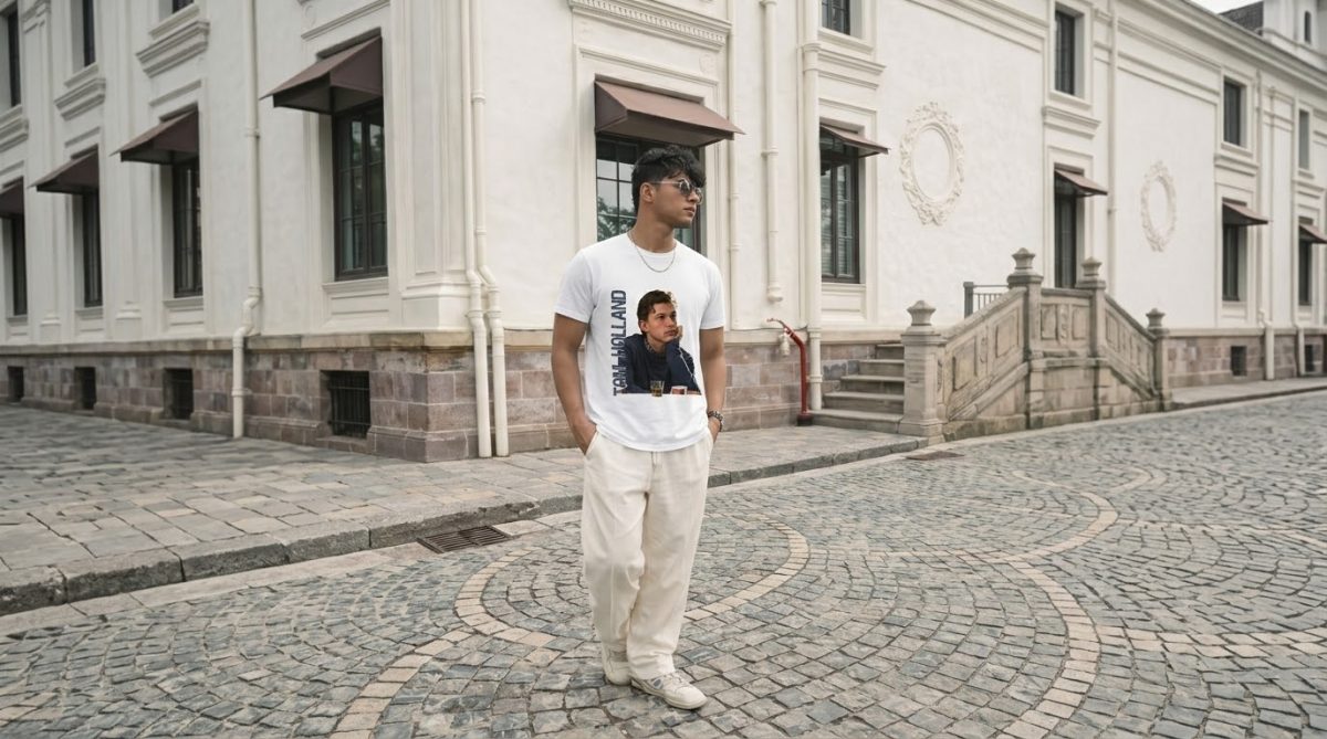 Tom Holland Pensive Vibe Iconic Star T-shirt