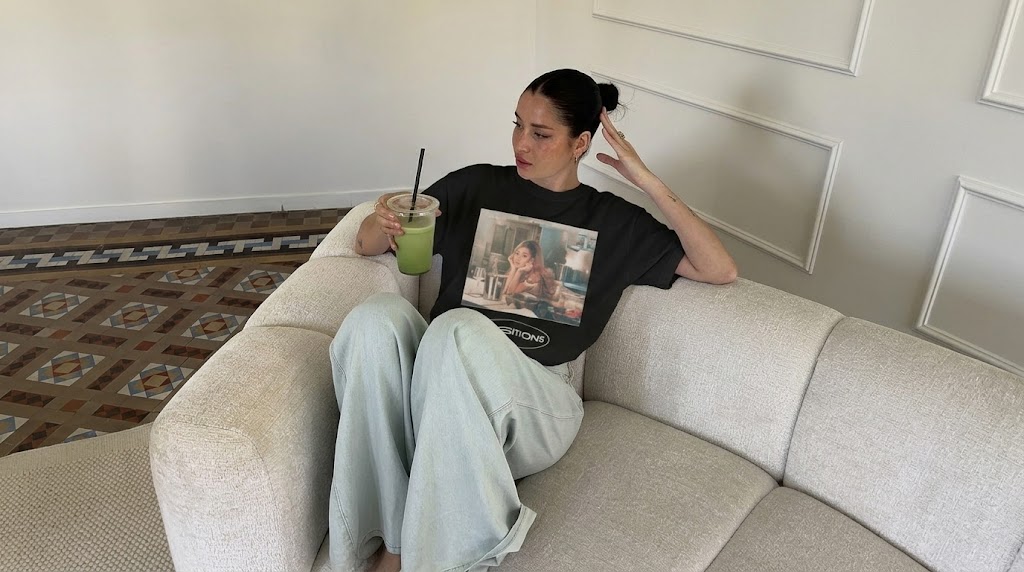 Ariana Grande Positions Kitchen Aesthetic Graphic T-Shirt