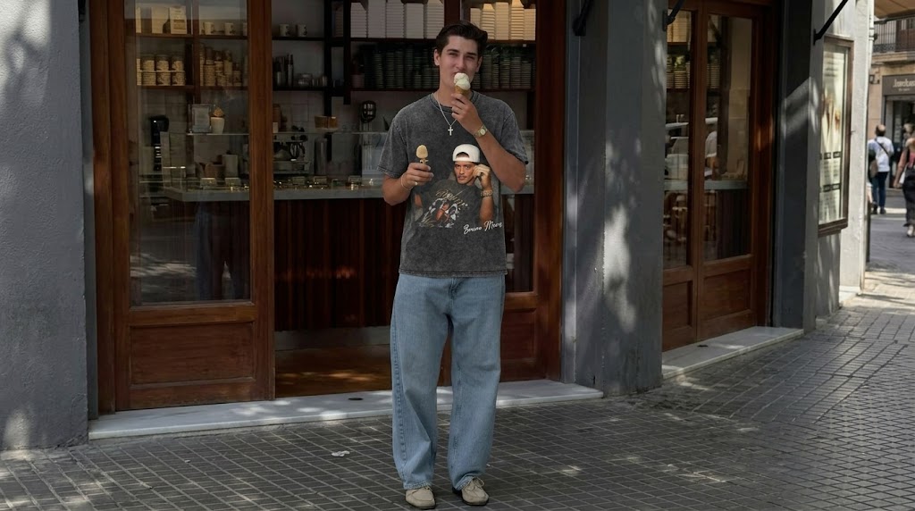 Bruno Mars Vintage Acid Wash Graphic Tee 4 Bruno Mars Vintage Acid Wash Graphic Tee