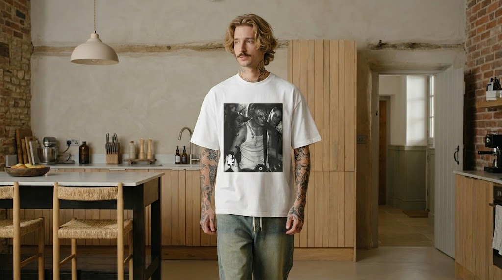 Jamie Campbell Bower Live Concert Graphic T-Shirt