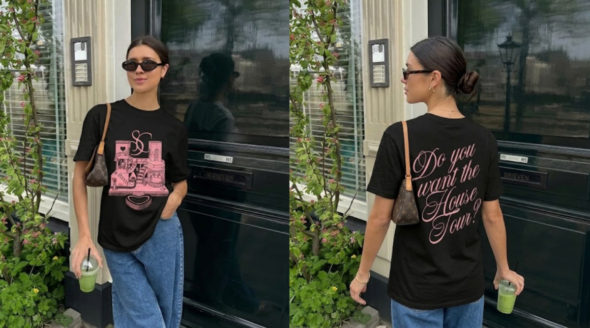 Sabrina Carpenter House Tour 2-Sided Graphic Tee