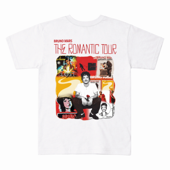 Bruno Mars The Romantic Discography Tee