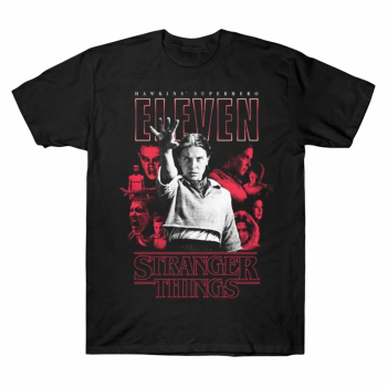 Stranger Things Eleven Hawkins Superhero Tee