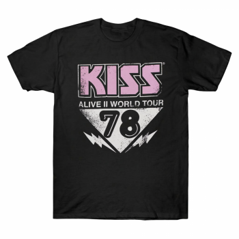 Zendaya Inspired KISS Alive II World Tour Tee
