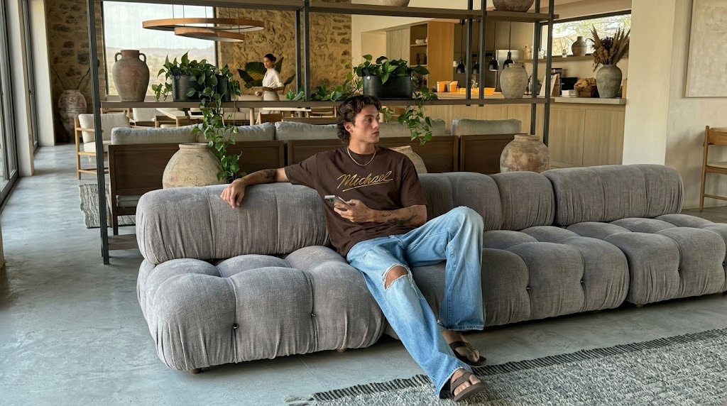 Michael Jackson Signature Gold Metallic Tee 4 Michael Jackson Signature Gold Metallic Tee