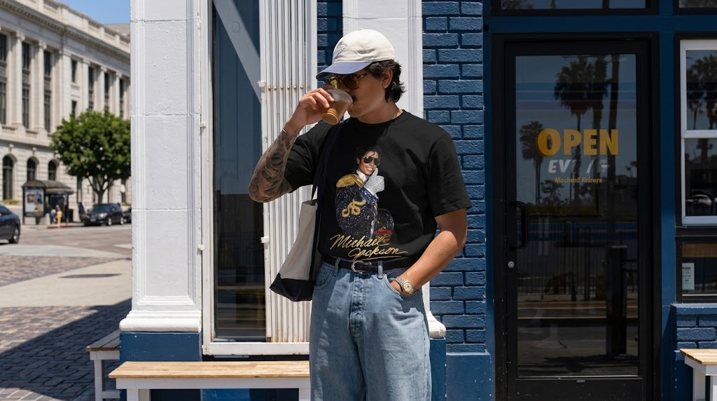 Michael Jackson Signature Royal Jacket Tee