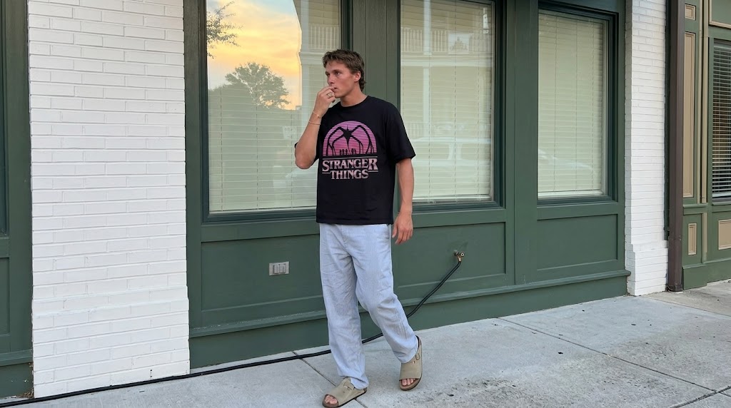 Stranger Things Synthwave Mind Flayer Tee