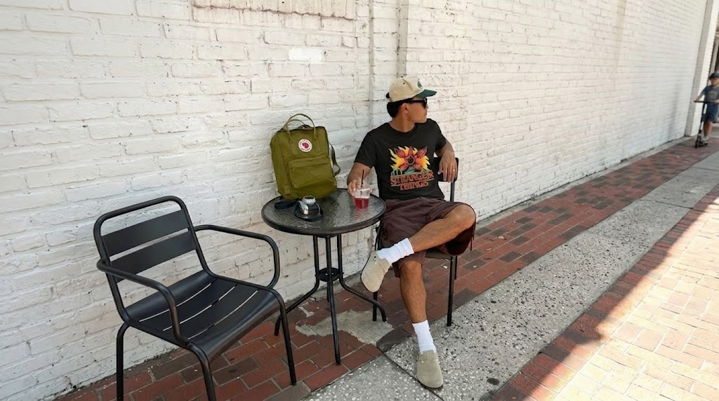 Stranger Things Demogorgon Fire Vintage Tee