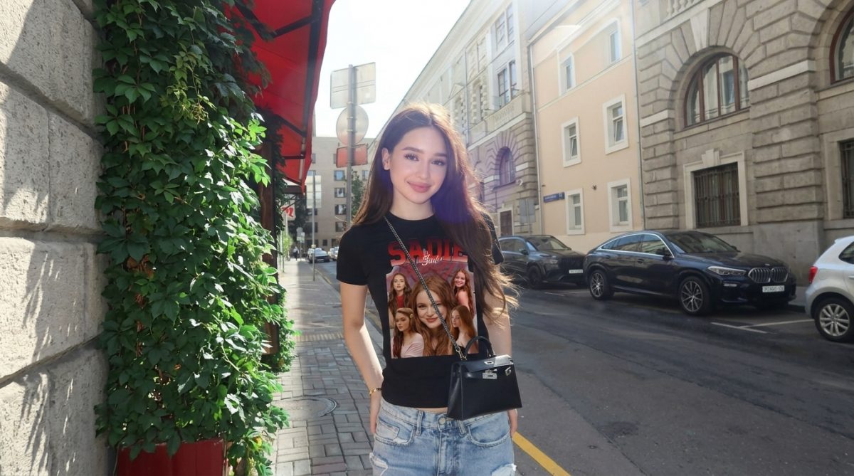 Sadie Sink Lightning Streetwear Tee