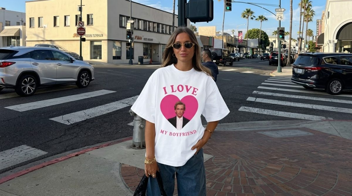 Jamie Campbell Bower I Love My Boyfriend Heart T-Shirt